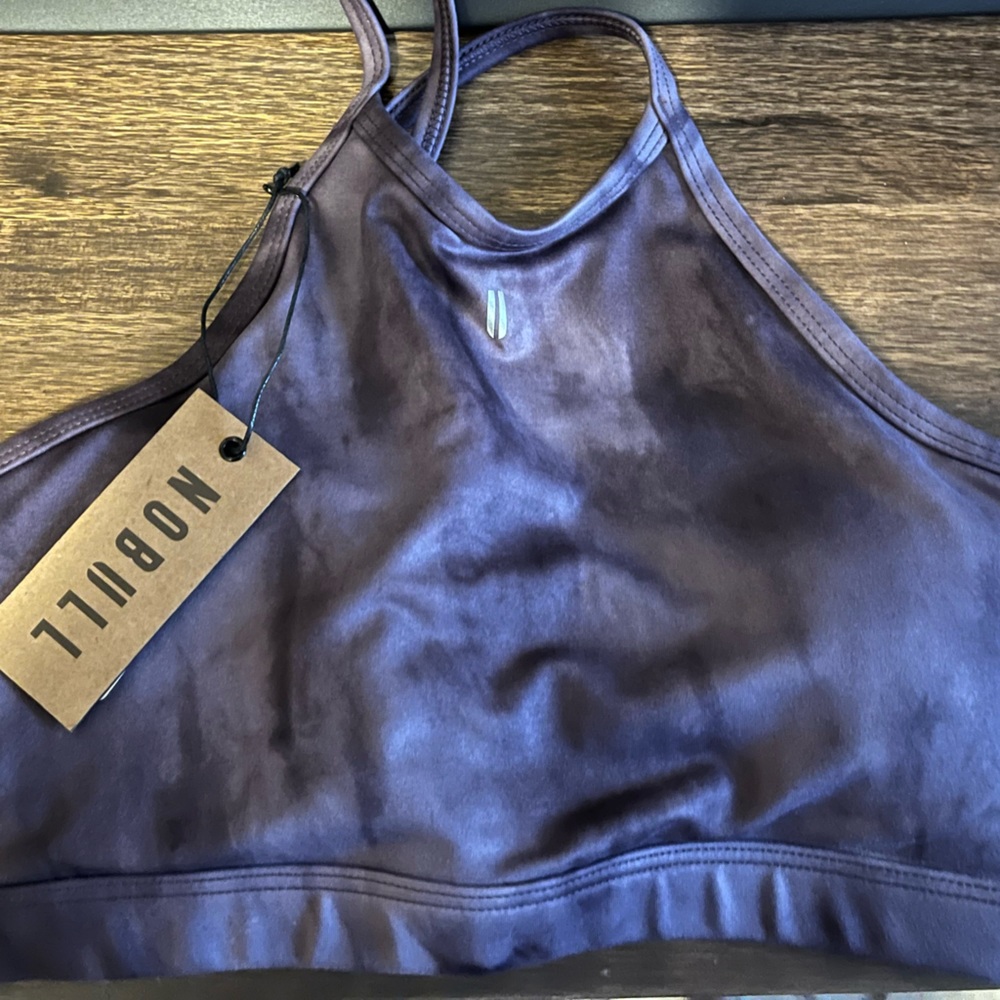 Nobull high neck sports bra. New with tags